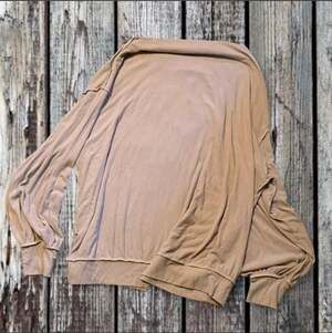 Easel Los Angeles Ribbed Oversized Long Sleeve Pullover Top